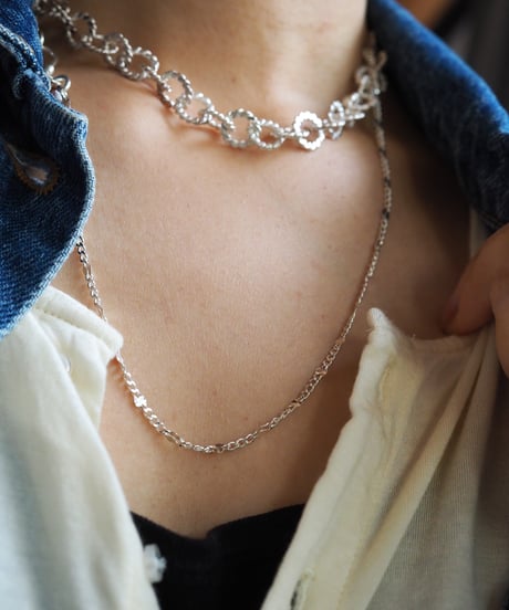basis chain NL silver01 -brown rutile quartz-