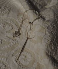 karen symbol necklace stick
