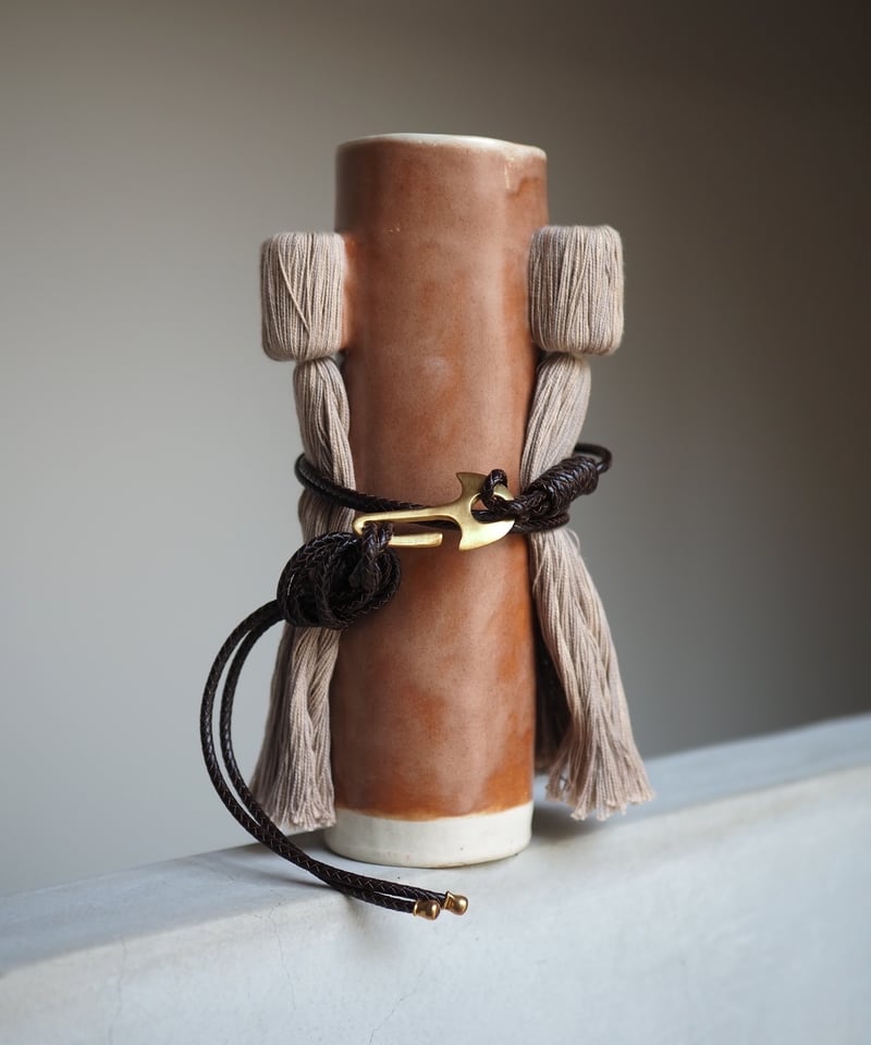 yaacc handwork /TOU pierced large yaacc handwork ピアス Y.A.Acc