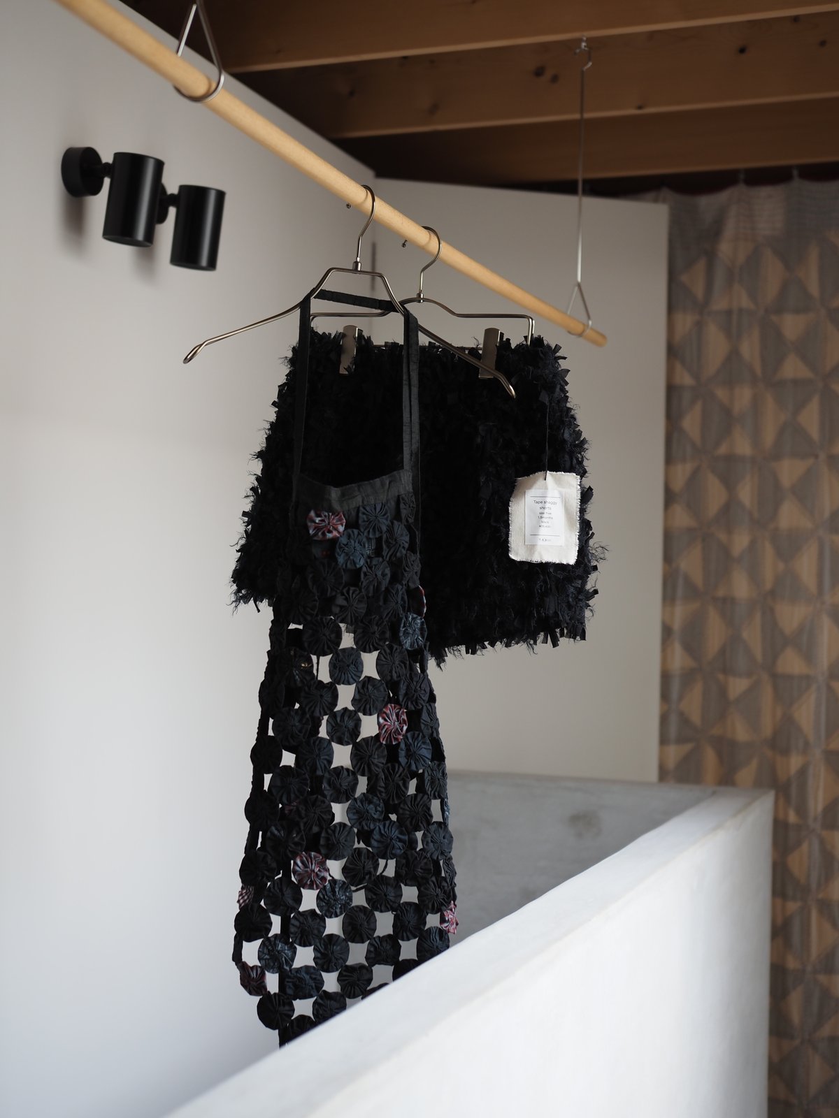 Yoyo quilt apron | Y.A.Acc