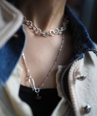 basis chain NL silver01 -brown rutile quartz-
