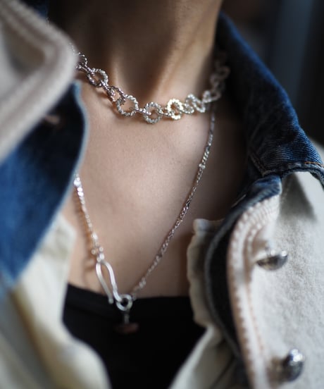 basis chain NL silver01 -brown rutile quartz-