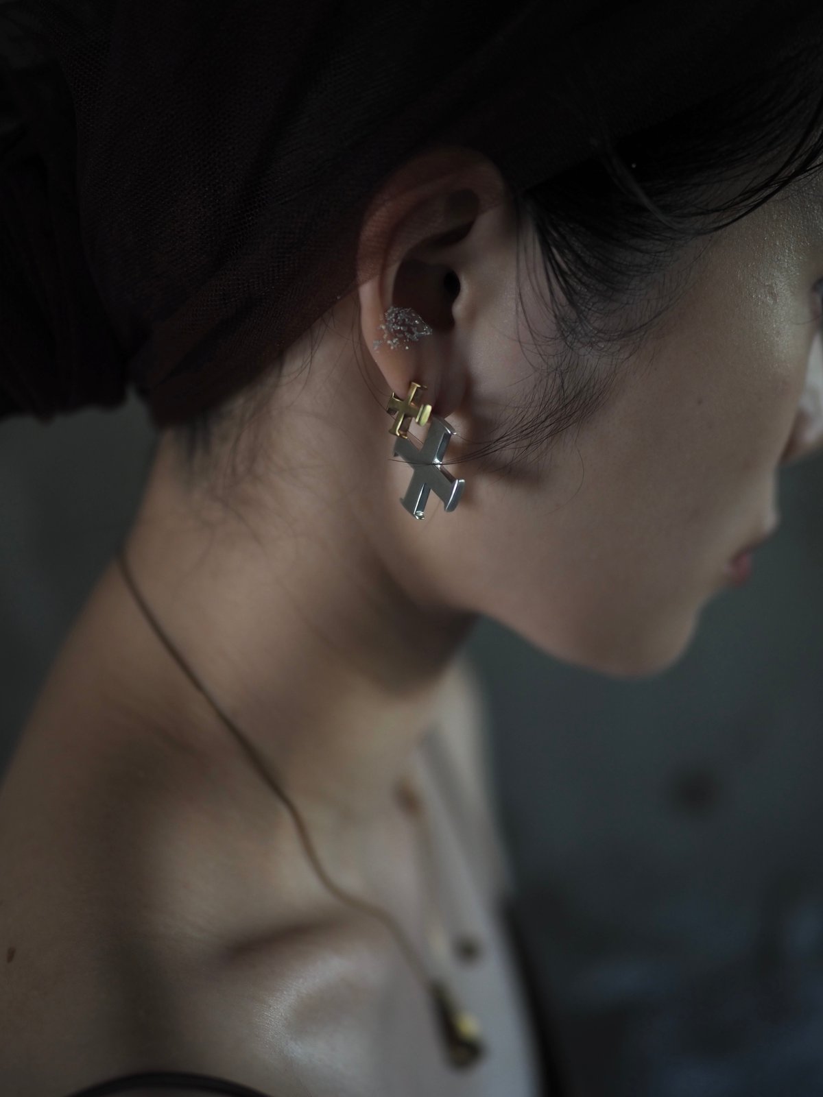 TOU pierced large -silver- | Y.A.Acc