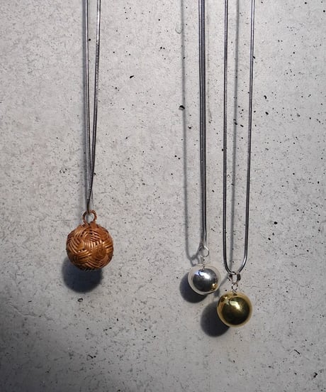 gamelan necklace SILVER