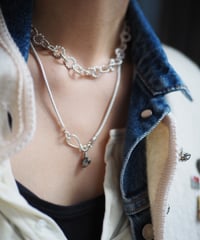basis chain NL silver02 -ocean jasper-