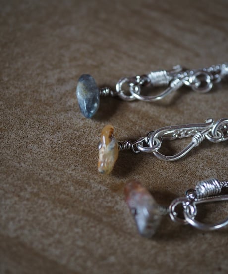 basis chain NL silver01 -brown rutile quartz-