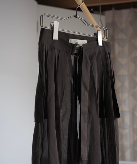 sheer over skirt ーBEIGEー