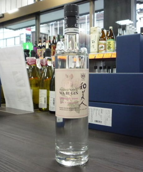 Japanese GIN 和美人 ダマスクローズ　津貫蒸溜所　495ml