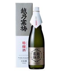 越乃寒梅　生酛系酒母柱焼酎仕込　特醸酒　　720ml