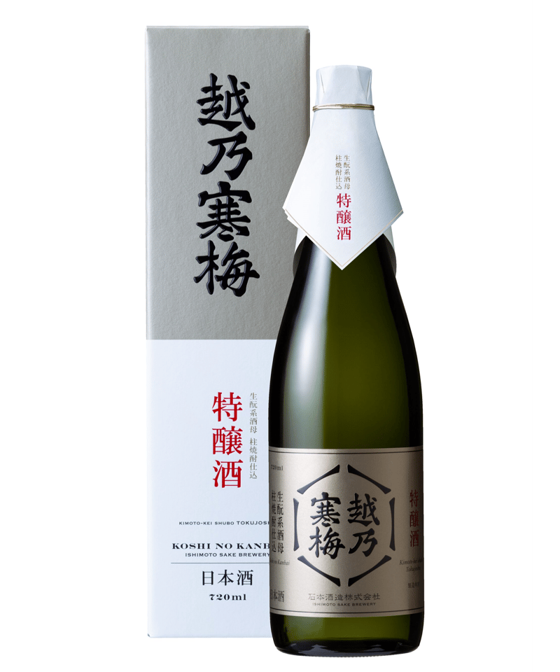 越乃寒梅 生酛系酒母柱焼酎仕込 特醸酒 720ml | Hashimotoya