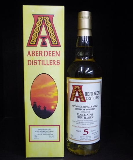 アバディーン ディスティラーズ・ダルユーイン 2009 5年 700ml