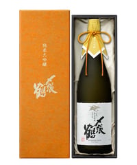 〆張鶴　純米大吟醸　プラチナラベル　袋取り雫酒