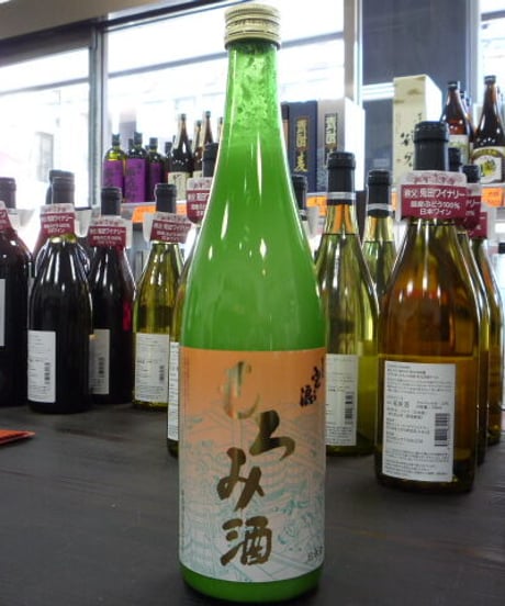 ※店頭販売のみ　<開栓注意>琵琶のささ浪・純米活性もろみ酒 720ml