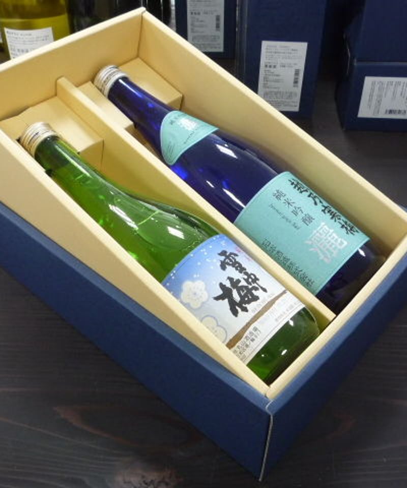 贈答用2本箱 (750ml 720ml 700ml 500ml用) | Hashimotoya