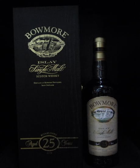 ボウモア 25年・旧ボトル　700ml