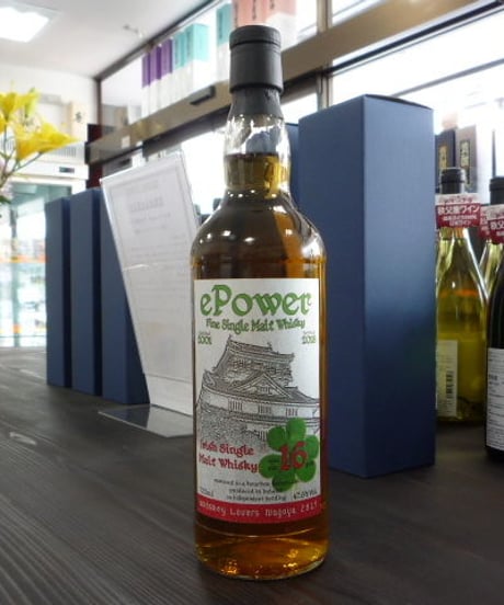 ePowerアイリッシュシングルモルト 2001-2018 16年　ウイスキーラバーズ名古屋2019ボトリング　700ml