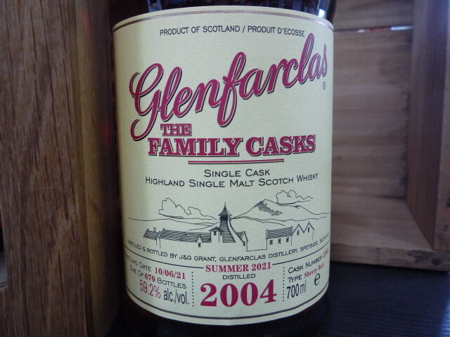 グレンファークラス 2004 16年 CaskNo.2382 ファミリーカスク 700ml |