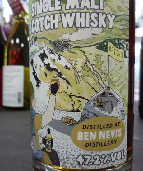 ベンネヴィス batch３　ブティックウイスキー 500ml