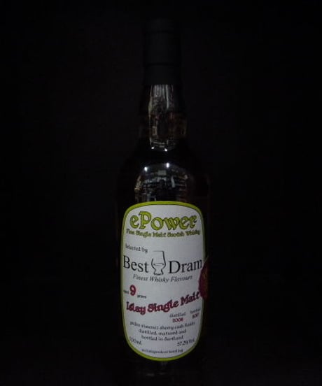 ePower・シングル アイラモルト 9年2008-2017　ベストドラム　700ml