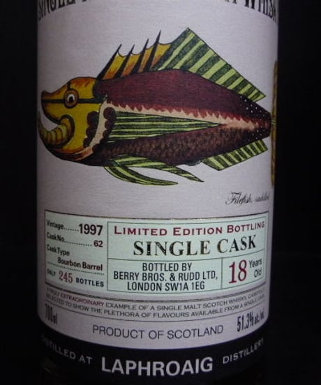 ラフロイグ 1997 18年・The Oceans 700ml