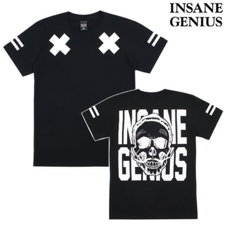 【INSANEGENIUS】 DC TEE　[black]