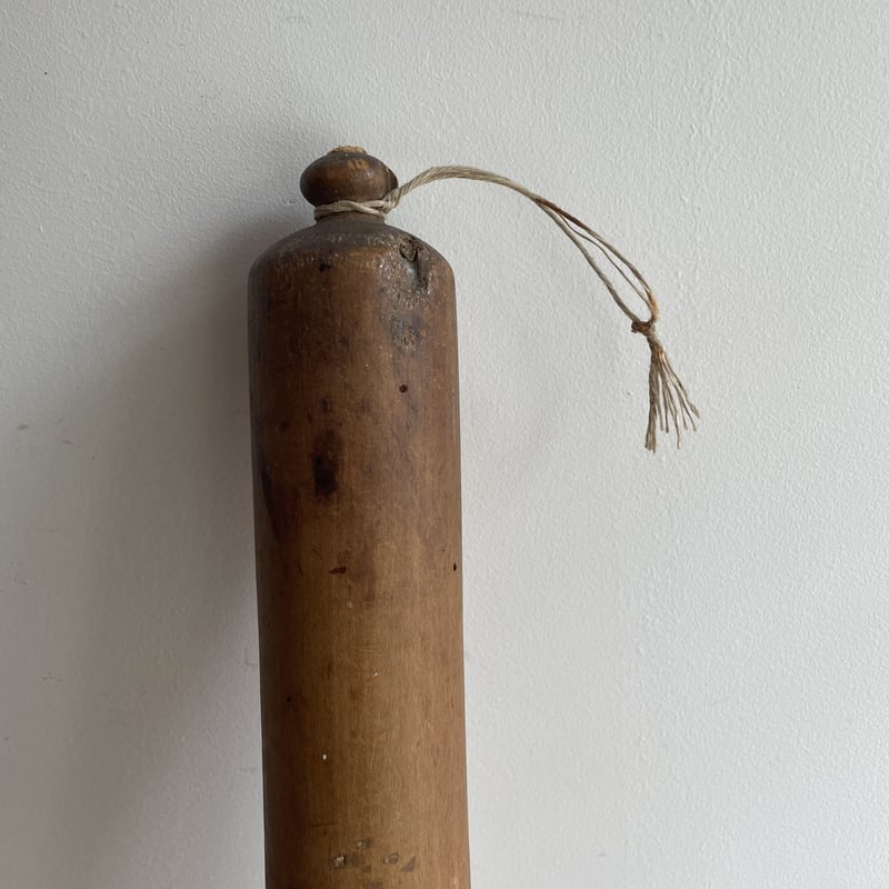 珍品 古い竹製 のし棒と入れ物 古民家 古道具 日本 アンティーク 麺棒 のし棒 | antiques miyawaki modern