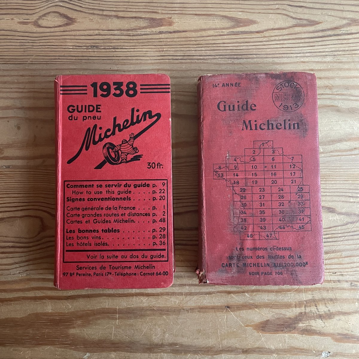 michelin アンティーク ミシュラン ガイド 1955 赤本 ビバンダム fit=scale-down,w=1200
