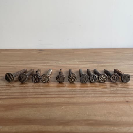 アメリカ　鉄道の釘　1941-1967