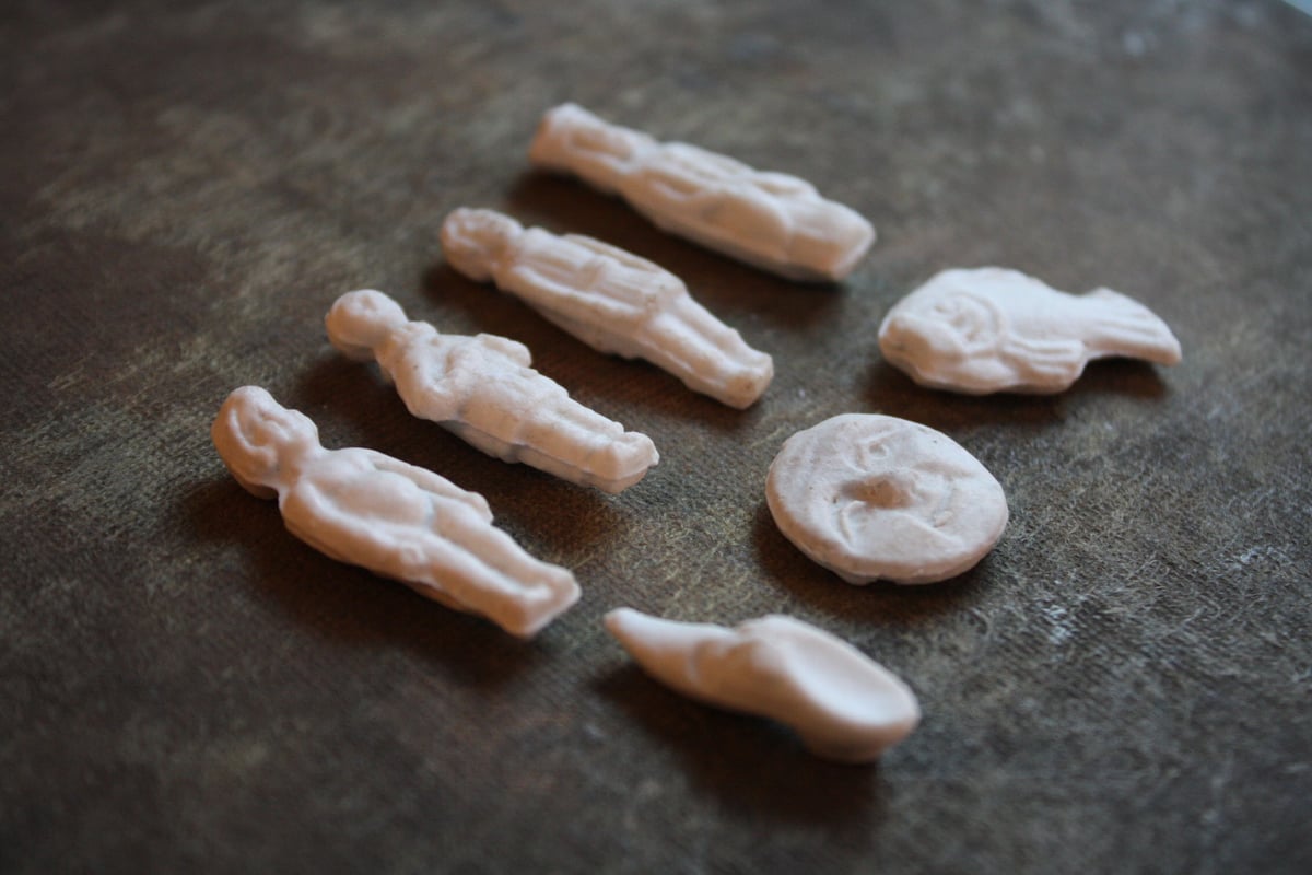 フェーブ　フェーヴ fèves 絵画　モナリザ　など5点 Yahoo!オークション - フェーブ・ダビンチ画モナリザ微笑み