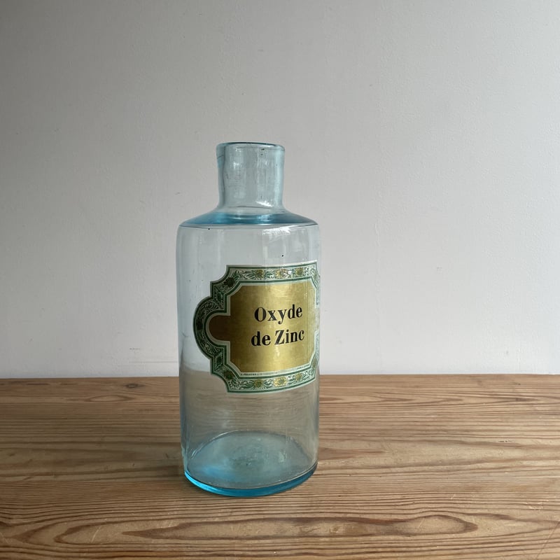 ブルーの薬瓶 | antiques miyawaki modern