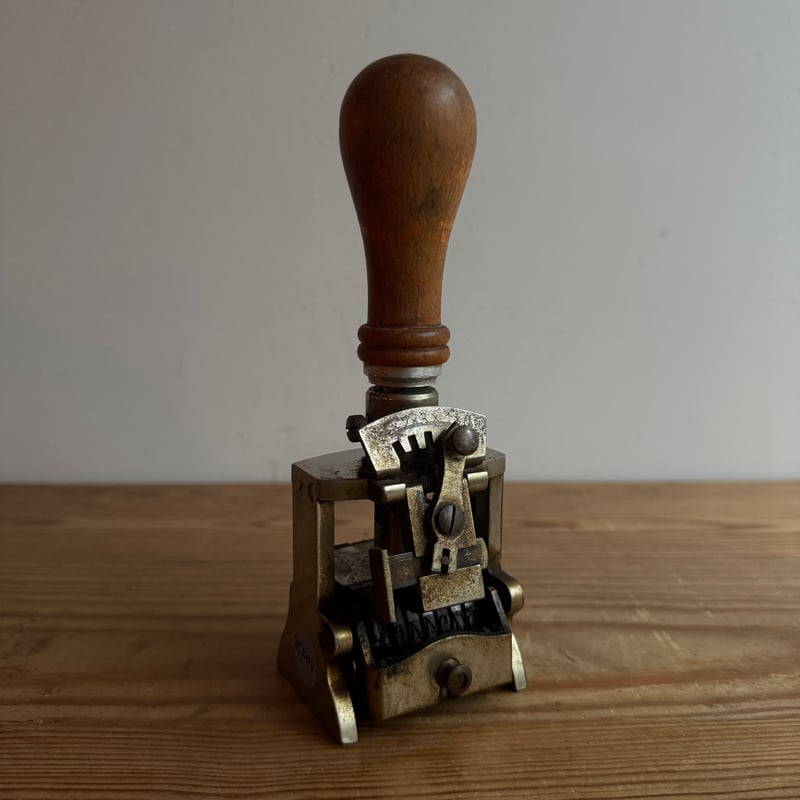 数字スタンプ ナンバリングマシン | antiques miyawaki modern