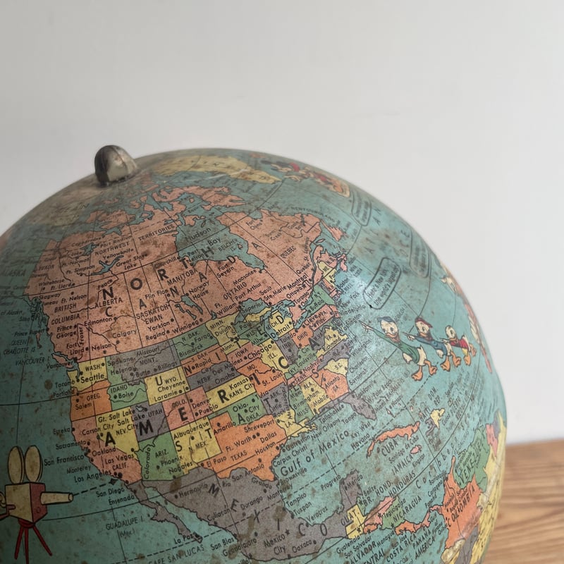 Disney 地球儀 c.1960 | antiques miyawaki modern