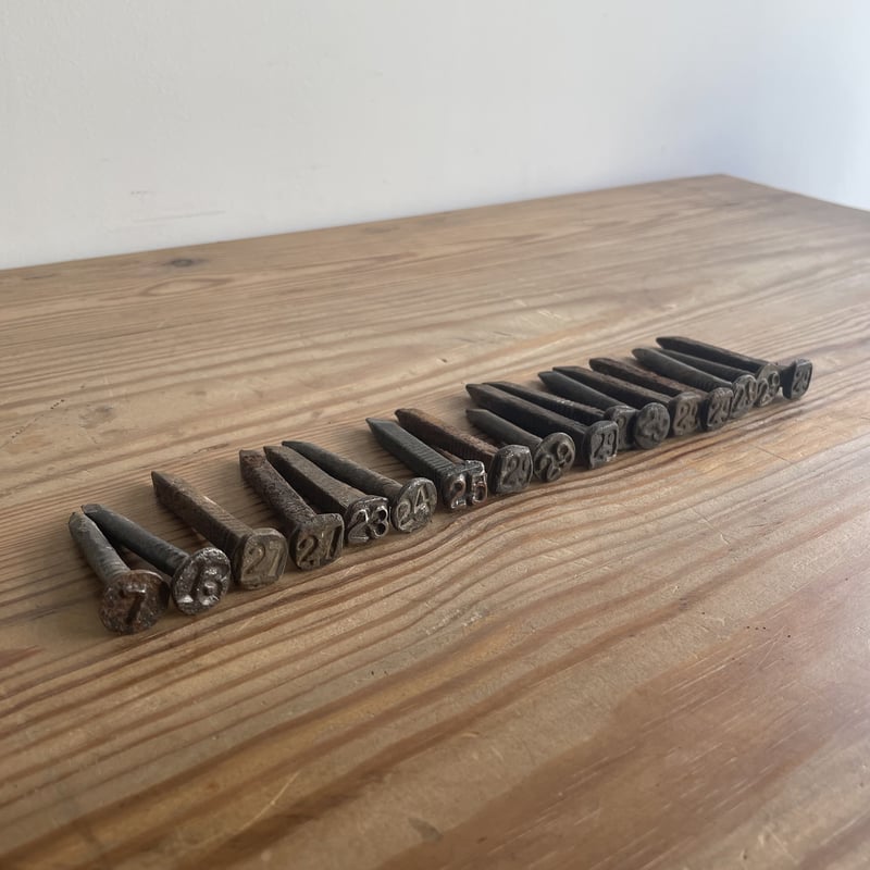 アメリカ 鉄道の釘 1933-1940 | antiques miyawaki modern