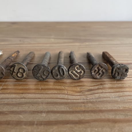 アメリカ　鉄道の釘　1941-1967