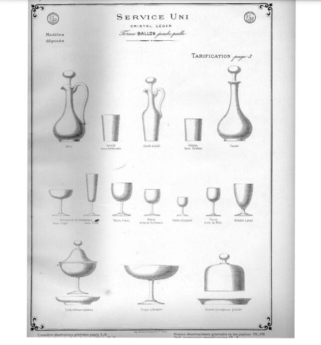 BACCARAT バカラ カタログ 1907年版 PDF 168p | antiques m BACCARAT バカラ カタログ 1907年版 PDF 168p | antiques m