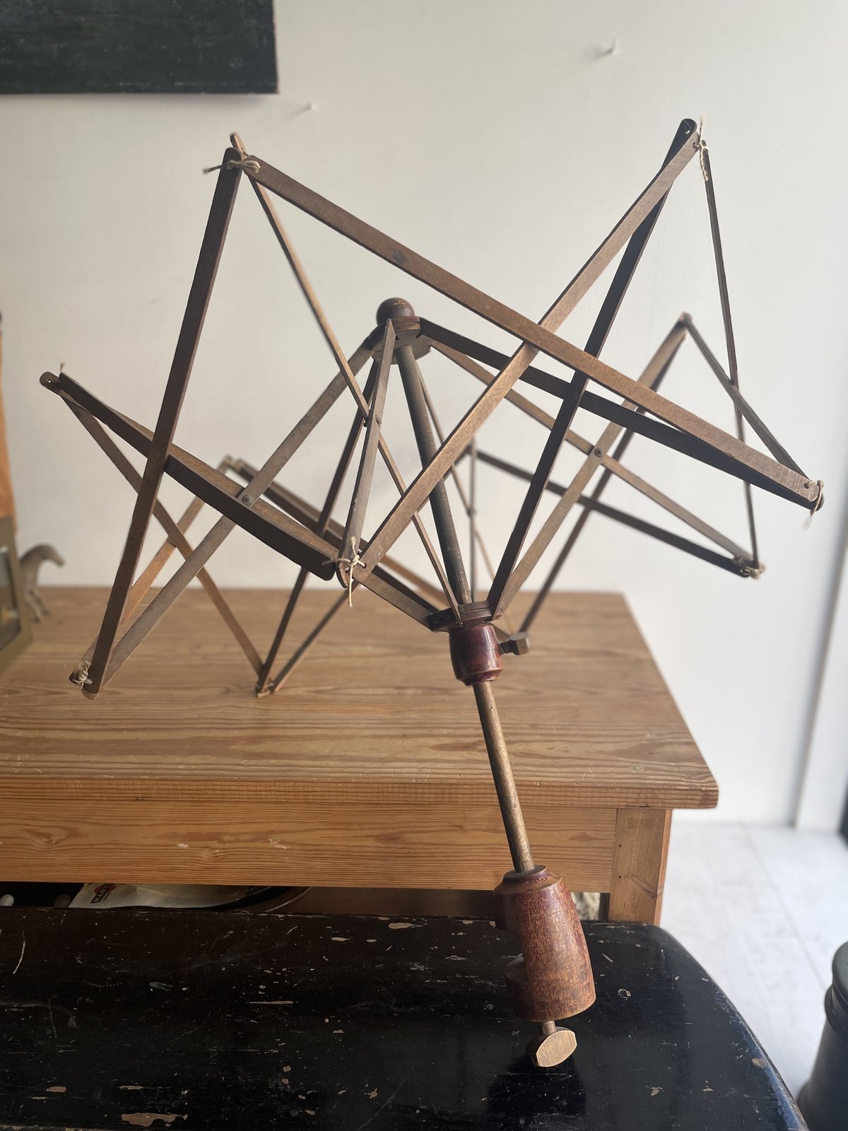 木のかせくり機 | antiques miyawaki modern