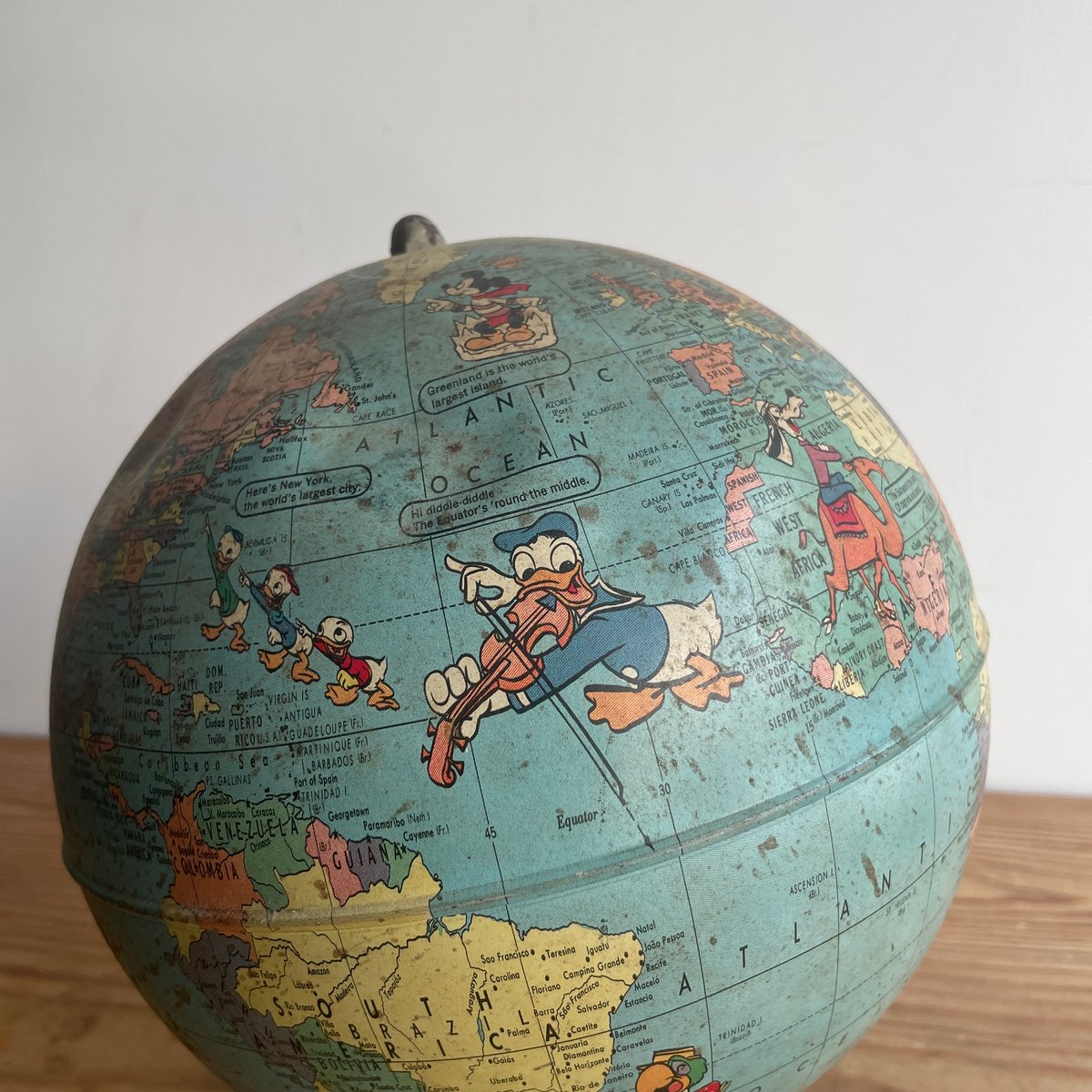 Disney - ディズニー地球儀   アンティーク Disney 地球儀 c.1960 | antiques miyawaki modern