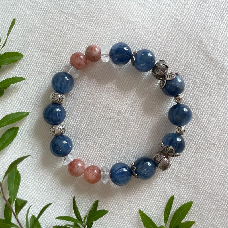 Holly heal® wacca カイヤナイト+サンストーン | 天然石