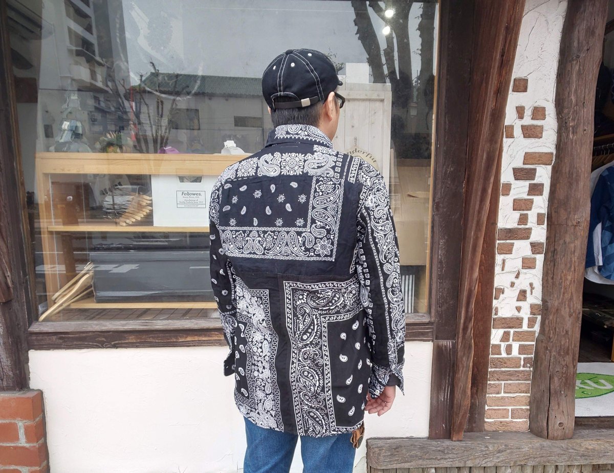 Nasngwam. 『SKELTER SHIRTS BANDANA(BLACK Sサイズ)』