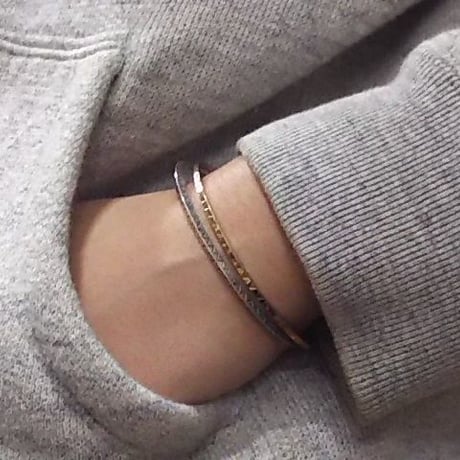NAVAJO 『925SILVER NARROW BANGLE（ROUND&TRIANGLE）』