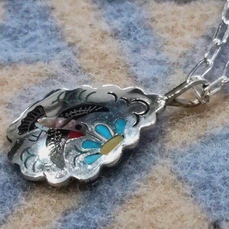 ZUNI 『INLAY NECKLACE（HUMMING BIRD） （S&E Guardian）』