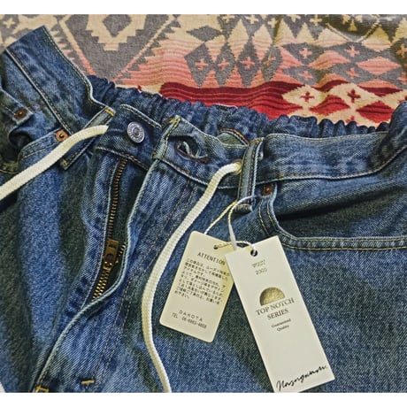 Nasngwam. 『SASHIKO EASY DENIM PANTS（Lサイズ）』