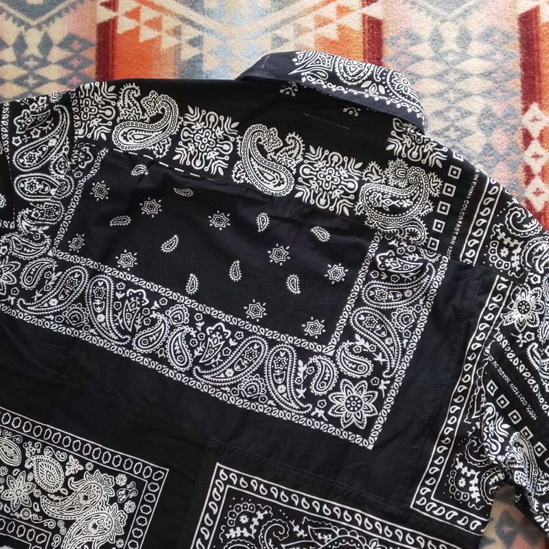 Nasngwam Black bandana shirt