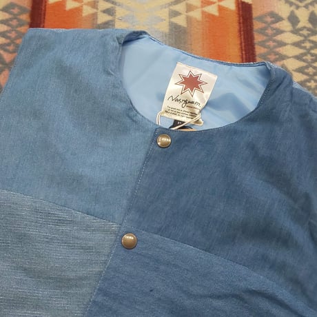Nasngwam. 『LONESTAR VEST（DENIM）Mサイズ （B）』