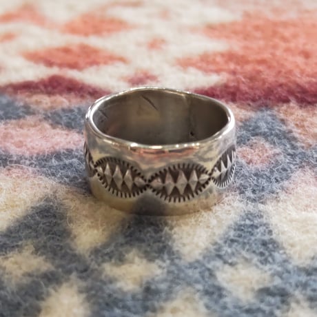 NAVAJO 『925SILVER RING（WIDE）』