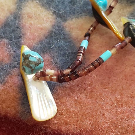 ZUNI 『FETISH NECKLACE （WATER BIRDS）』