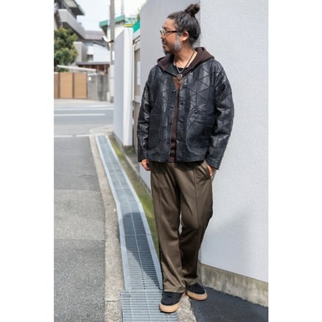 Nasngwam. 『WAILERS LEATHER CARDIGAN（2COLOR） Mサイズ』