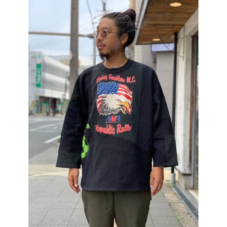 Nasngwam. 『PUZZLE SWEAT Ⅱ（BLACK） Mサイズ』