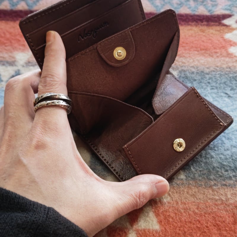 Nasngwam.×Damasquina 『LONESTAR WALLET（BROWN）』 |