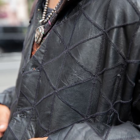 Nasngwam. 『WAILERS LEATHER CARDIGAN（2COLOR） Mサイズ』